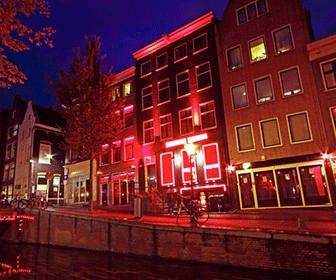 Barrio rojo de Amsterdam