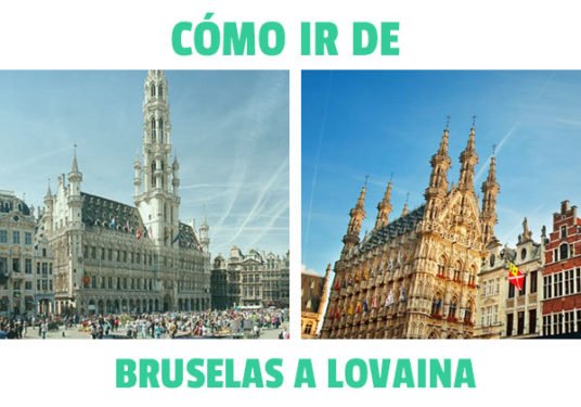 Como ir de Bruselas a Lovaina