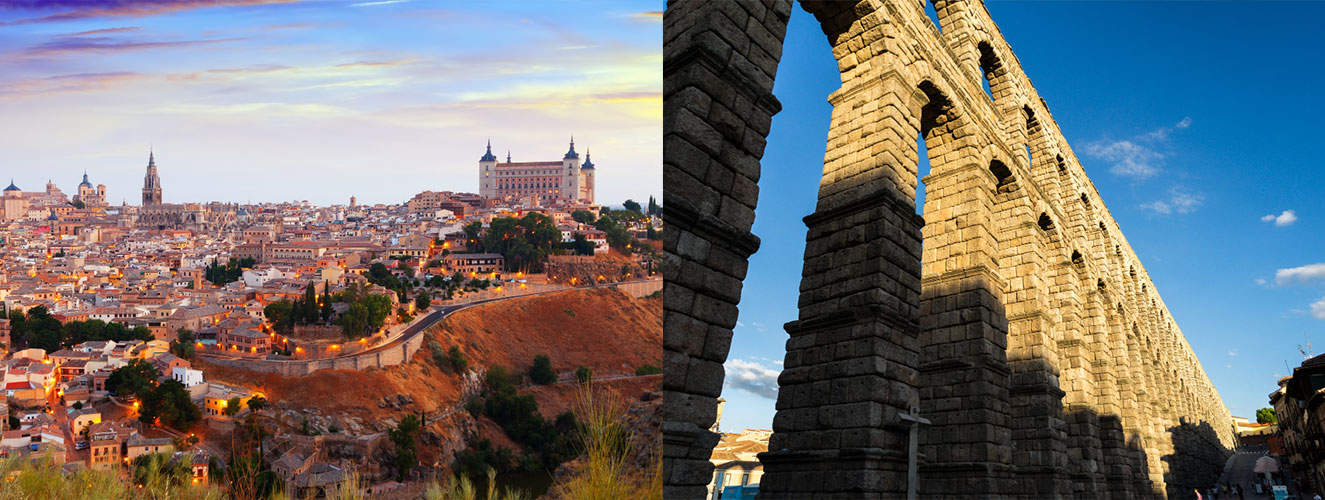 ¿Visitar Toledo o Segovia?